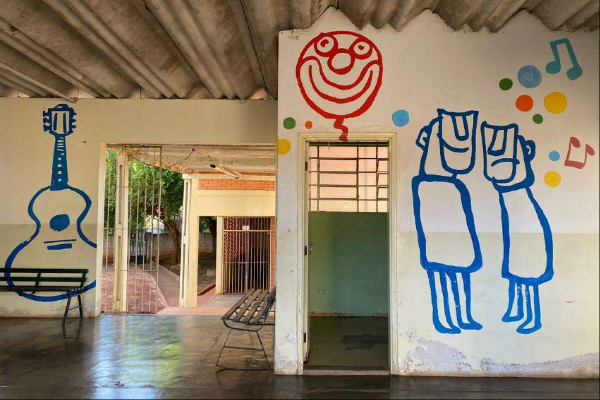 Centro Cultural Nho Serra tem vários espaços para uso da população